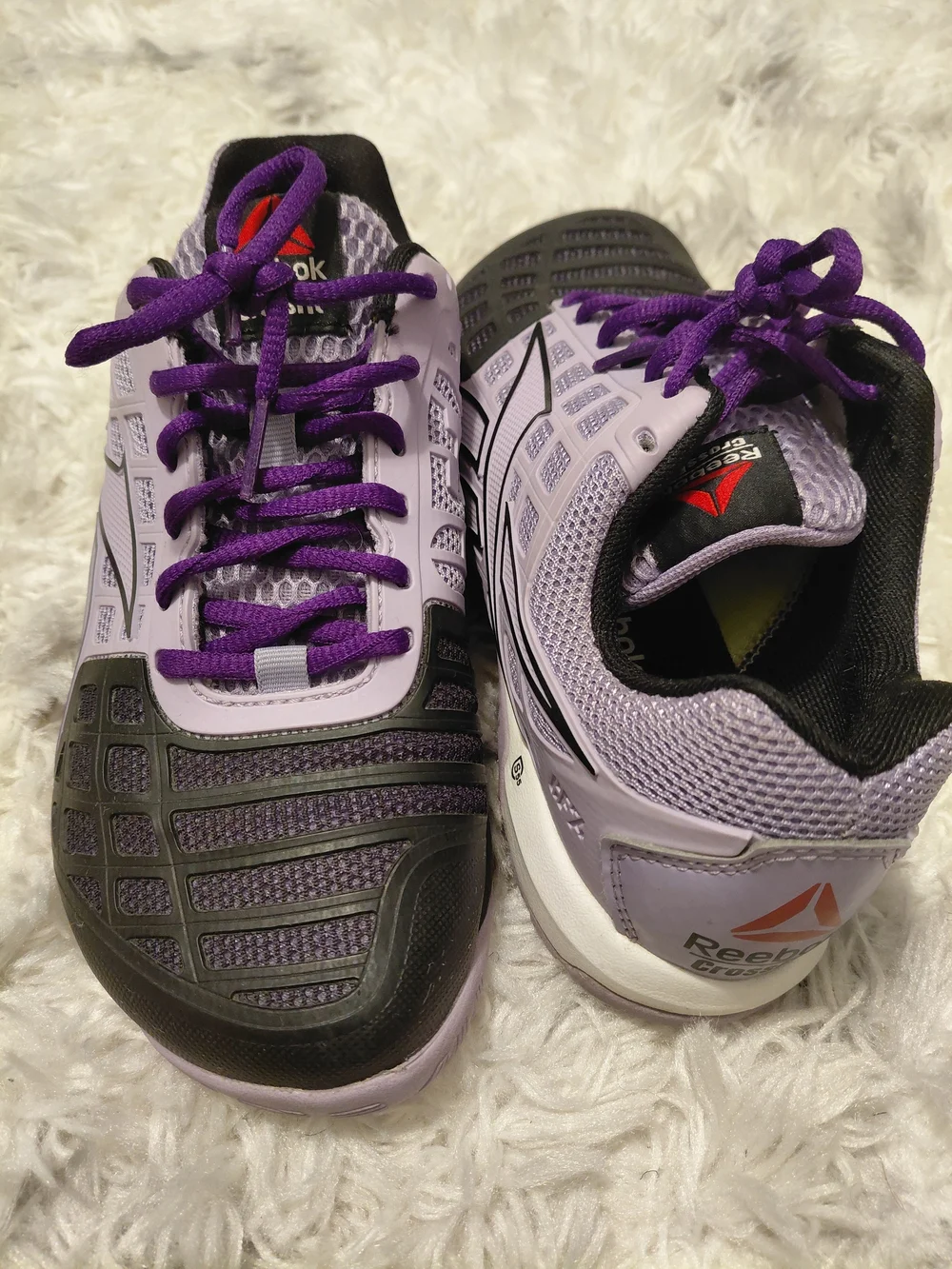 Reebok Women's Lavender CrossFit Training Shoes - Picture 4 of 9